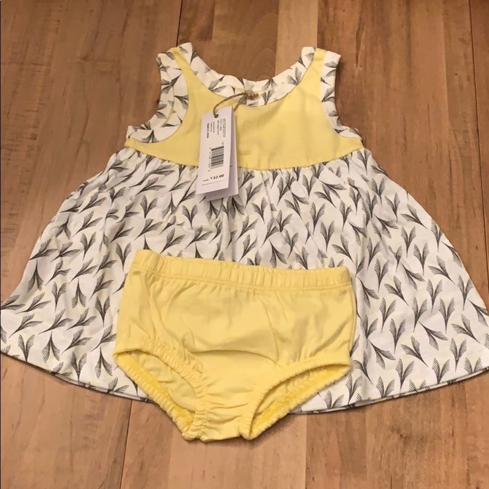 Baby Girl Organic Cotton Dress NWT